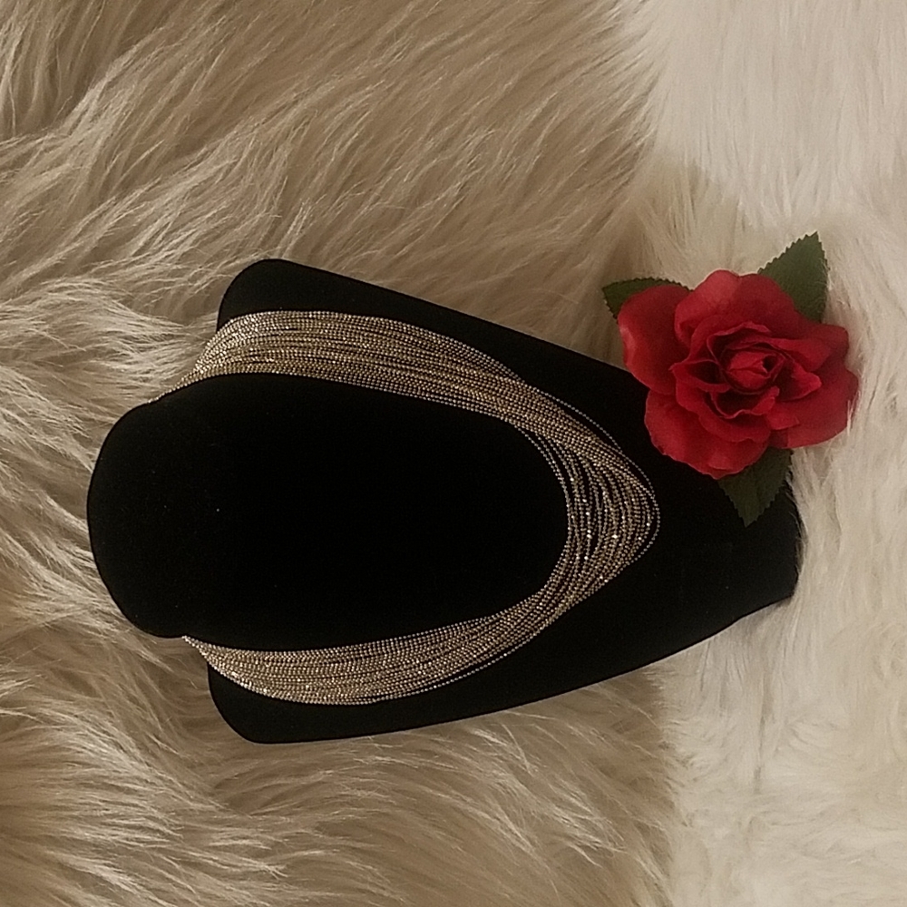 Silver Multi Strand Chain Necklace - image 1